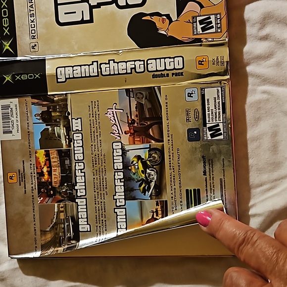 Xbox Microsoft Grand Theft Auto III & Vice City - Picture 7 of 17